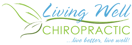Living Well Chiropractic header logo.